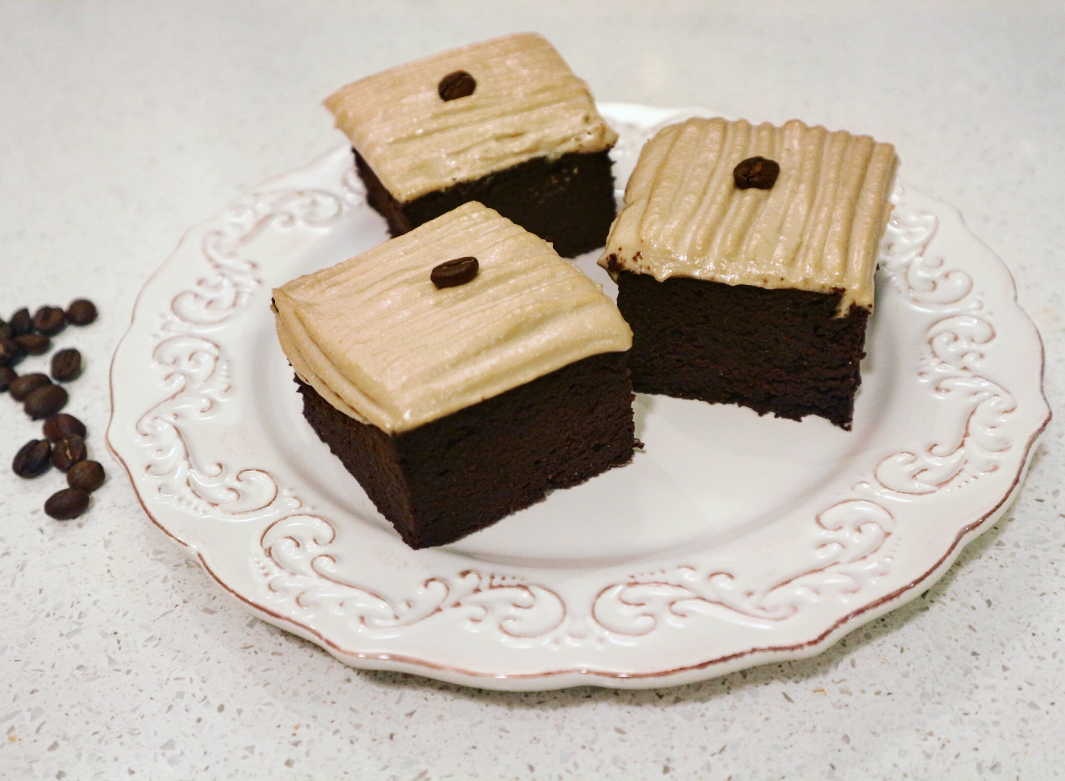 Cakey Espresso Brownies