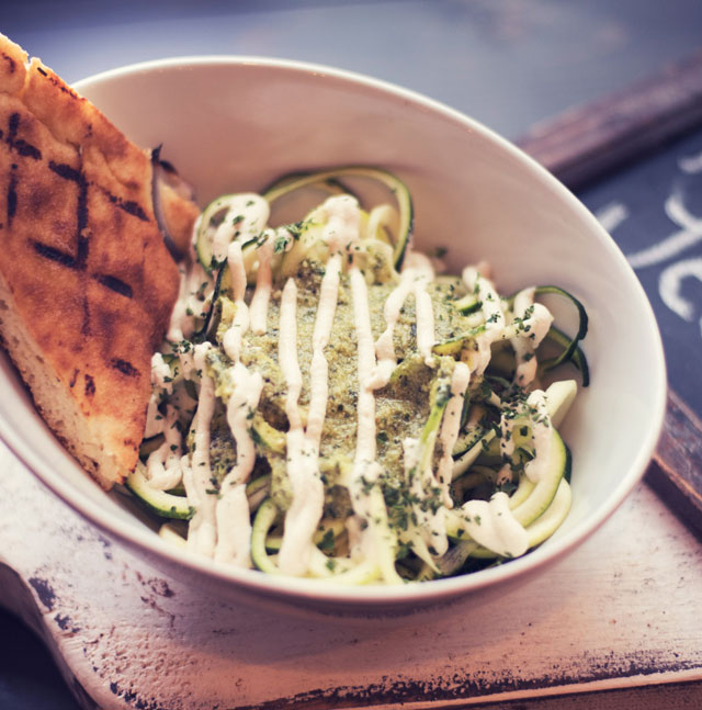 Arugula Pesto Pasta