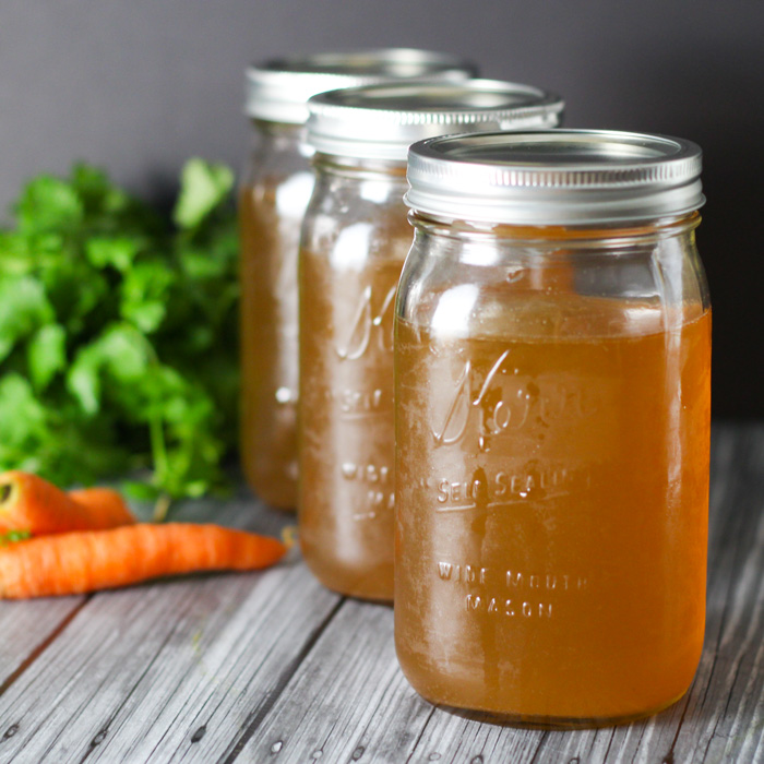 Free-range Organic chicken Bone Broth